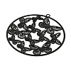 Spray Printed 430 Stainless Steel Pendants STAS-P359-01H-2