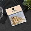 SHEGRACE Brass Leverback Earring Findings XGR0070G-73G-6