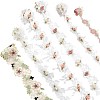 6 Yards 6 Style Embroidered Trim Ribbons DIY-AR0002-34-1