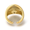 304 Stainless Steel Open Cuff Rings for Women STAS-Z103-03G-06-3