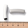 Non-Tarnish 304 Stainless Steel Tube Beads STAS-B066-01P-3