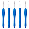 TPR Handle Aluminum Crochet Hook Needles TOOL-TA0001-13C-1