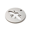 Non-Tarnish 201 Stainless Steel Pendants LS-STAS-E206-02P-01-2