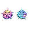 201 Stainless Steel Pendants Ion Plating(IP) STAS-N098-052M-2