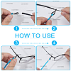 6Pcs 6 Colors Faux Suede Neck Strap for Eyeglasses AJEW-CL0001-48B-6