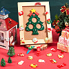 Christmas Opaque Resin Decoden Cabochons RESI-SP0001-03-4