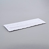 Plastic Baking Edge Dough Scraper and Cutter Pastry Spatulas AJEW-P077-01-3