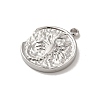 304 Stainless Steel Pendants STAS-B074-08P-10-2