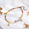 304 Stainless Steel Cable Chain Multi-strand Bracelets BJEW-Z088-02G-2