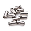 Tarnish Resistant 201 Stainless Steel Cord Ends STAS-F250-10P-P-1