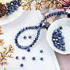 2 Strands Natural South Africa Sodalite Beads Strands G-BBC0001-02A-5