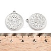 Non-Tarnish 304 Stainless Steel Pendants STAS-P364-12P-3