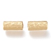 Eco-Friendly Matte Alloy Tube Beads X-PALLOY-N161-03-MG-NR-2