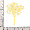 Brass Filigree Big Pendants KKC-T003-37G-3