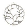 Alloy Metal Tree of Life Pendants LS-PALLOY-20320-AS-NR-1