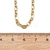 3.5MM 304 Stainless Steel Oval Link Chain Necklaces NJEW-T016-08G-5