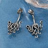 Octopus 316 Surgical Stainless Steel Belly Button Rings EJEW-G416-07AS-3