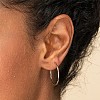 Non-Tarnish 304 Stainless Steel Hoop Earrings for Women EJEW-X0015-02P-02-3