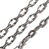 304 Stainless Steel Dapped Chains CHS-Z007-20P-1