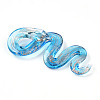 Handmade Gold Sand Lampwork Big Pendants LAMP-T023-11C-2