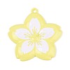 Spray Painted Alloy Big Pendants PALLOY-T092-81E-1