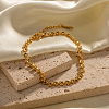 Minimalist 304 Stainless Steel Heart Link Bracelets QJ7944-5