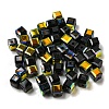 Electroplate Glass Beads EGLA-Z004-04A-05-1