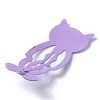 Baking Painted Stainless Iron Snap Hair Clips X-PHAR-B0002-03-3