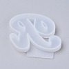 Letter DIY Silicone Molds X-DIY-I034-08R-2