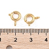 SHEGRACE Brass Spring Ring Clasps XGR0018G-47G-3