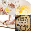 Non-Tarnish Thanksgiving 430 Stainless Steel Cookie Mold DIY-E068-01P-02-3