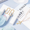 12Pcs 6 Style Alloy Pendants FIND-CW0001-15-10