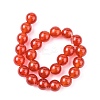 Natural Carnelian Beads Strands X-G-C076-8mm-2A-3