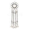 Tibetan Style Alloy Big Pendants AL-CBAAECB-02AS-H-1