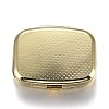 2 Compartmennts Iron Pill Box CON-H013-02G-2