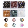 600Pcs 6 Styles Electroplate Glass Bead Strands EGLA-YW0001-66B-1