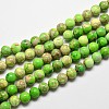 Natural Imperial Jasper Beads Strands G-I122-4mm-01-1