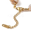 304 Stainless Steel Charm Bracelets for Women STAS-Z101-01G-3