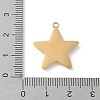 304 Stainless Steel Rhinestone Pendants STAS-Z122-51G-02-3