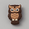 Owl Food Grade Eco-Friendly Silicone Beads LS-SIL-WH0019-26E-1