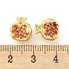 Brass Micro Pave Cubic Zirconia Pendants KK-K369-01G-06-3