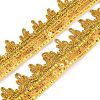 Sparkle Metallic Sequin Polyester Lace Trim SRIB-WH0011-047-1