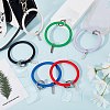6 Sets 6 Colors Keychain Accessories Set KEYC-OC0001-08-5