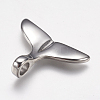 Tarnish Resistant 304 Stainless Steel Pendants STAS-P225-058P-2