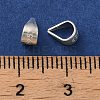 925 Sterling Silver Snap on Bails STER-K177-04B-S-3