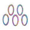 Rack Plating 304 Stainless Steel Link Ring STAS-S119-104-1
