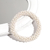 Sparkle Glass Beads Hair Ties PW-WG89862-08-1