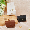 PU Imitation Leather Wedding Ring Pouch ABAG-WH0038-45C-5