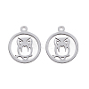 Non-Tarnish 201 Stainless Steel Pendants STAS-N092-104-1