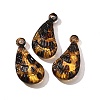 Transparent Acrylic Pendants OACR-D303-01C-1